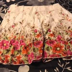Floral skirt